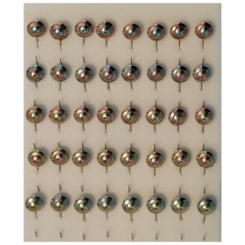 Мормышка Окуневый глаз тип - 4/4 (уп 40 шт блистер) набор мормышек с прижимом для мотыля тип 9 блистер 10 шт