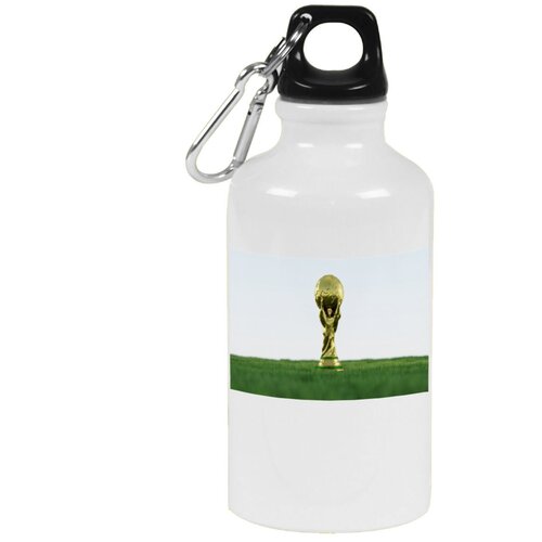 фото Бутылка с карабином coolpodarok футбол футбольный кубок фифа