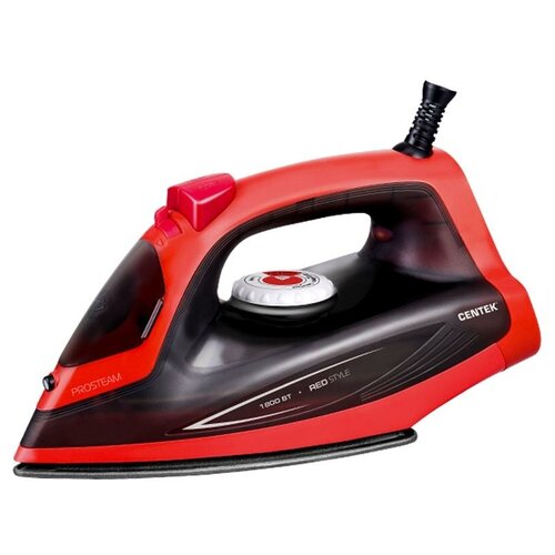 Утюг 1800ВТ керамич Покрытие С отпар Антикапля led-индикатор красн CENTEK 175500₽