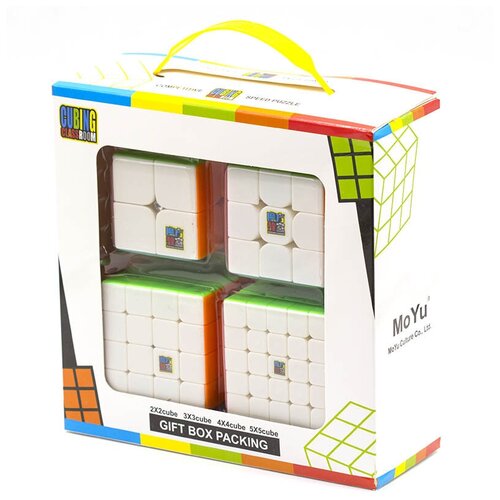 фото Набор кубиков рубика для начинающих moyu cubing classroom, color