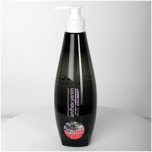 ягодный микс малина голубика ежевика 150 г Anthocyanin Шампунь для волос Aminoberry Shampoo Sensitive 470ml