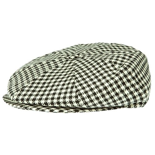 Кепка восьмиклинка LAIRD HOUNDSTOOTH BIG BAKER BOY, размер 59