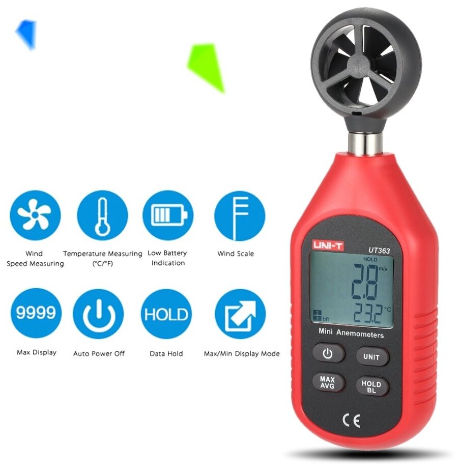 Картинки Мини-анемометр UNI-T UT363