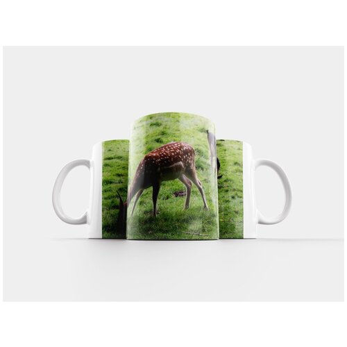 фото Кружка "олень, природа, ред дир" 320 мл lotsprints