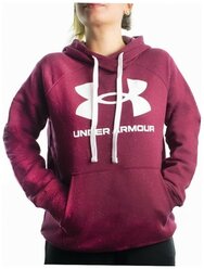 Толстовка Under Armour Rival Fleece Logo Hoodie Фиолетовый MD 1356318-626