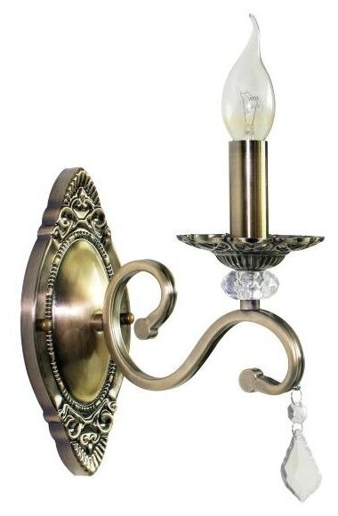 Бра, настенный светильник JUPITER LIGHTING , E14, 1х60 Вт