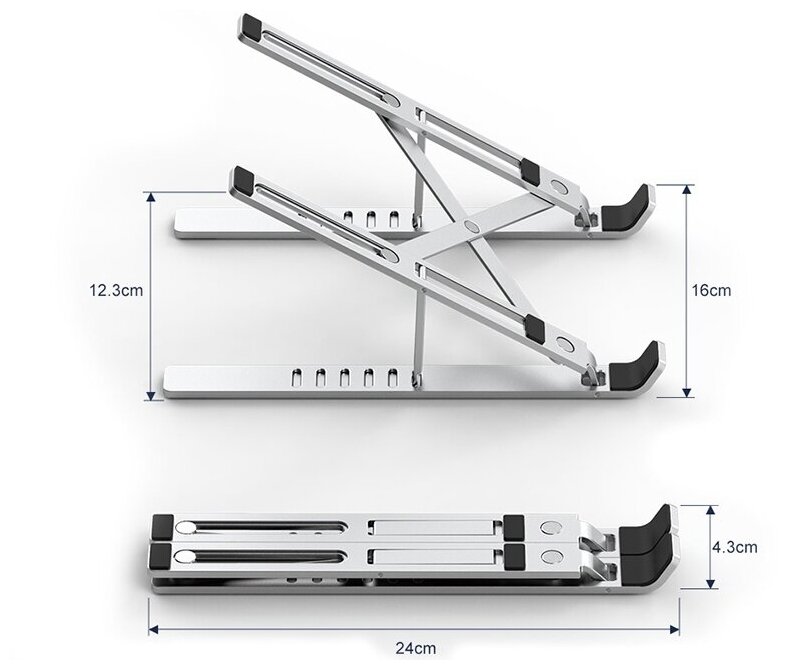 Подставка для ноутбука WiWU Laptop Stand S400 (Silver)