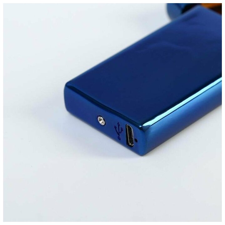 Подарки Дуговая USB зажигалка Blue