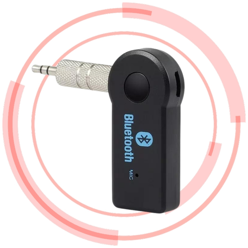 Bluetooth-AUX адаптер ресивер в машину A1 блютуз для автомобиля / домашнего кинотеатра / наушников / колонок / Блютуз в машину для прослушивания музыки с телефона (Черный)