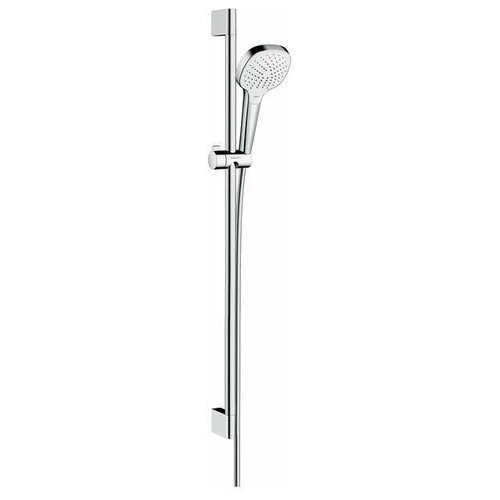 Душевой гарнитур Hansgrohe Croma Select E Vario EcoSmart 26593400 хром/белый