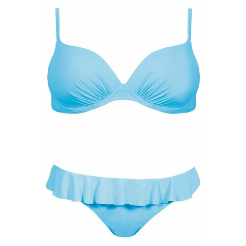 Купальник Self, размер 40, голубой