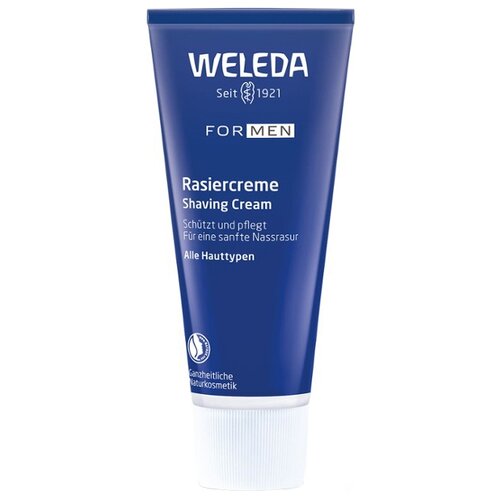 Крем для бритья Rasiercreme Weleda, 75 мл косметика для мамы weleda крем для бритья 75 мл