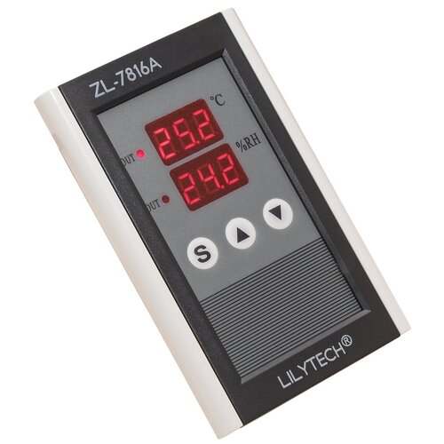 Терморегулятор LILYTECH ZL-7816A бескорпусной (темп + влажность)
