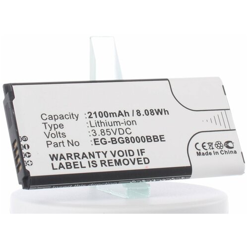 Аккумулятор iBatt iB-B1-M762 2100mAh для Samsung EB-BG800BBE, EB-BG800CBE, EG-BG800BBE