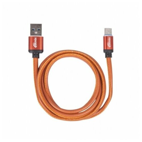 Шнуры соединительные RITMIX RCC-435 Leather usb шнур ritmix rcc 110 usb microusb