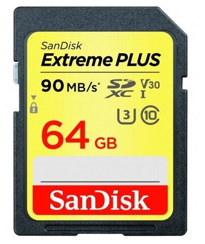 Sandisk Карта памяти SD 64ГБ Sandisk SDSDXWF-064G-GNCIN