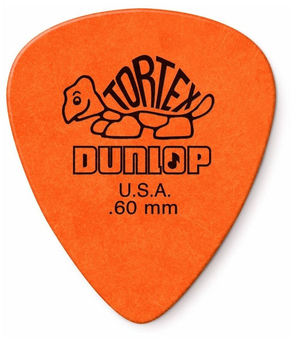 Медиаторы Dunlop 418P.60 Tortex Standard 0,60 мм набор из 12 шт