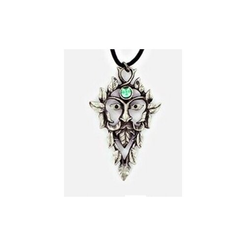 Подвеска Alchemy Gothic, зеленый, серебристый