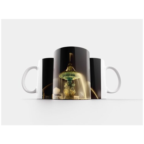 фото Кружка "португалия, лиссабон, ночь" 320 мл lotsprints