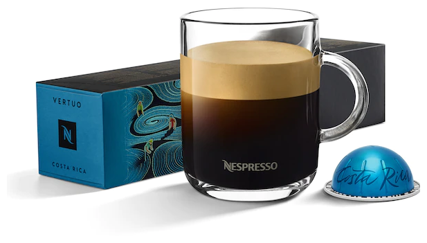 Кофе в капсулах Nespresso Vertuo, VL MO Costa Rica VL 150, натуральный, молотый кофе в капсулах, для капсульных кофемашин, оригинал, неспрессо , 10шт - фотография № 5