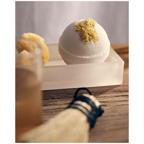 Бомбочка для ванны «Герань & Хризантема»