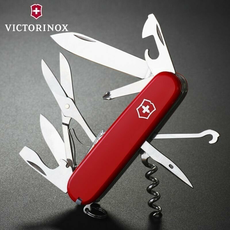 Нож перочинный Victorinox Explorer , красный - фото №17