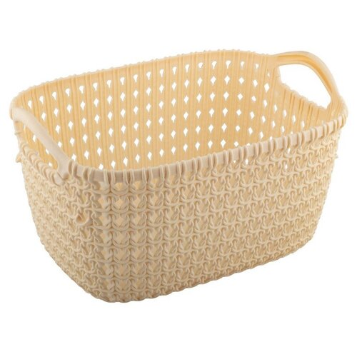 Корзина для хранения elfplast Paola 235х17х135 см бежевый 217₽