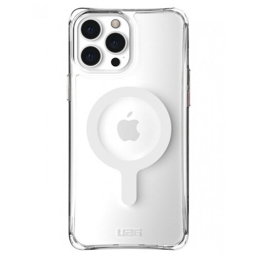 фото Чехол urban armor gear (uag) plyo with magsafe series для iphone 13 pro max, цвет прозрачный (ice) (113162184343)