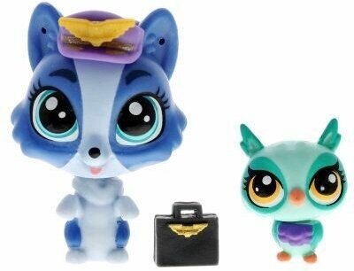 Littlest Pet Shop Собака и совёнок' из серии 'Стильные питомцы' (Pet Pawsabilities)Hasbro