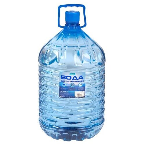 Дистиллированная вода Glanz GL 1.5 л пластиковая бутылка 1 шт.