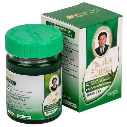 Wangprom (Вангпром) Тайский зеленый бальзам, 50 г.