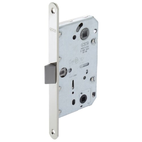 Защелка межкомнатная AGB WC Mediana EV 132х22 мм сталь цвет никель