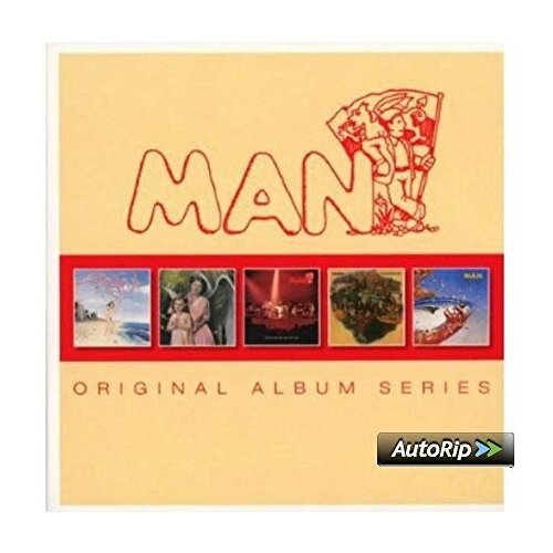 фото Компакт-диски, parlophone, man - original album series (man / do you like it here now, are you settling in? / be good to yourself at (5cd)