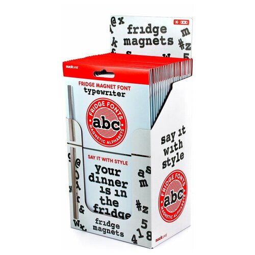 Набор магнитов на холодильник Alphabet