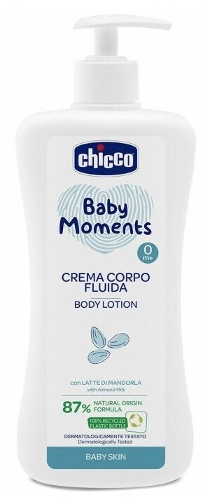 Chicco Лосьон для тела Baby Moments Delicate skin, 500 мл