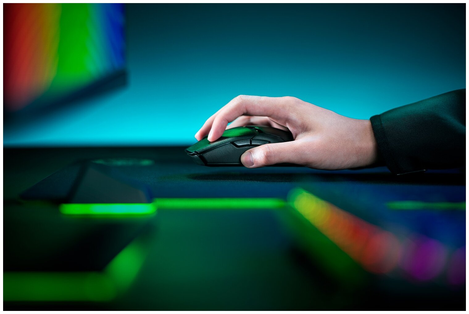 Мышь RAZER Viper Ultimate, игровая, оптическая, беспроводная, USB, черный [rz01-03050200-r3g1] - фото №6