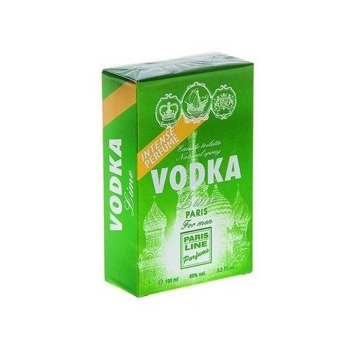 Vodka Туалетная вода Vodka Lime Intense Perfume, мужская, 100 мл