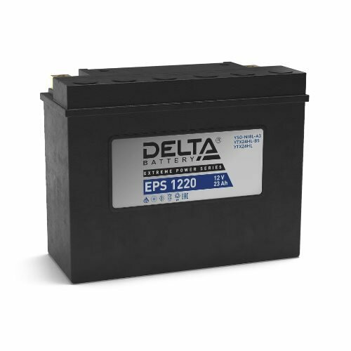 Аккумулятор 12V - 23 А/ч "Delta EPS" (YTX24HL-BS) (EPS 1220)