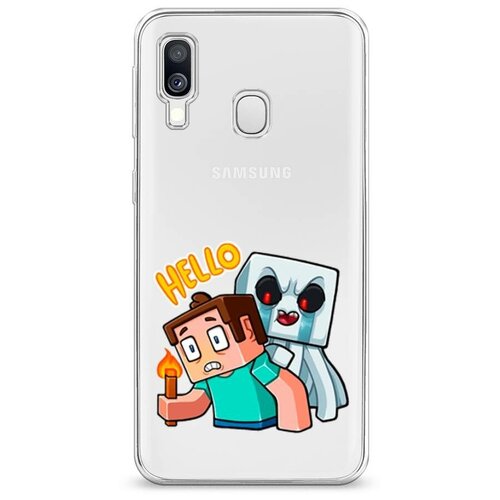 фото Силиконовый чехол "все идет по плану" на samsung galaxy a40 / самсунг галакси а40 case place