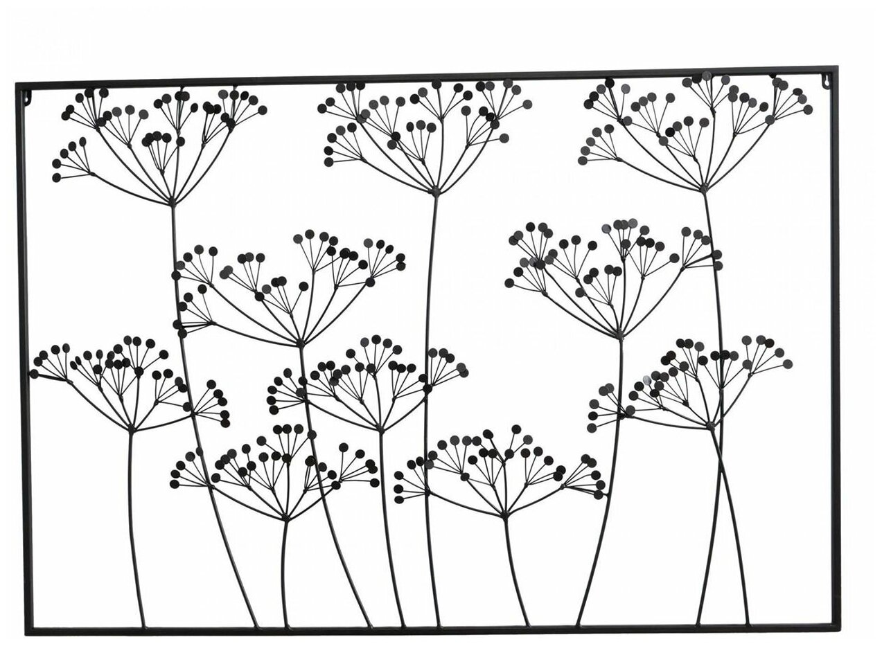 Интерьерное украшение на стену лонтана, металлическое, 110х75 см, Boltze 2009610-boltze
