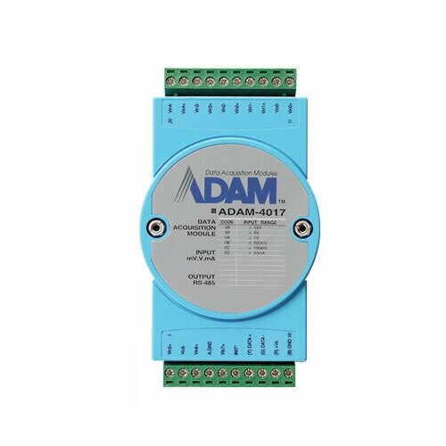 ADAM-4017-D2E Модуль ввода, 8 каналов аналогового ввода, Modbus ASCII Advantech