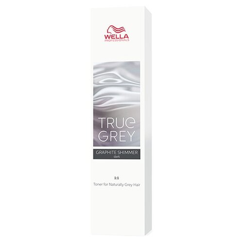 Wella Professionals True Grey тонер для натуральных седых волос, graphite shimmer dark