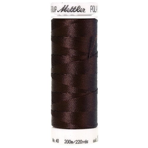 Нить для вышивания, POLY SHEEN METTLER, 200 м 1876 Chocolate