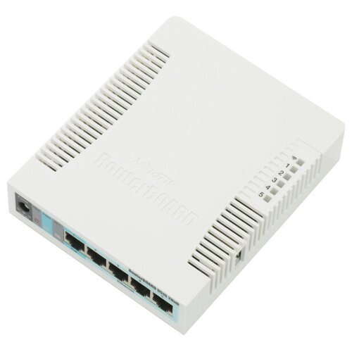 фото Wi- fi роутер mikrotik rb951g-2hnd, белый