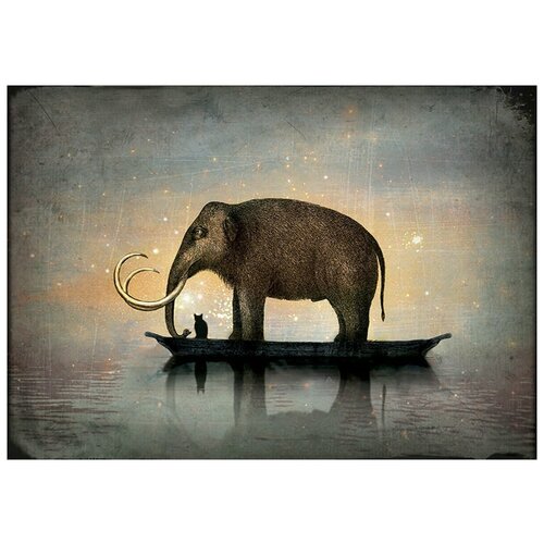 Интерьерный постер на стену картина для интерьера в подарок плакат 