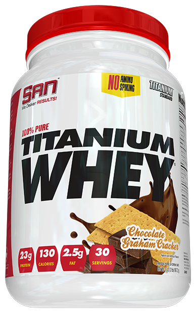 100% Pure Titanium Whey (908 гр.) - Шоколадное бисквитное печенье