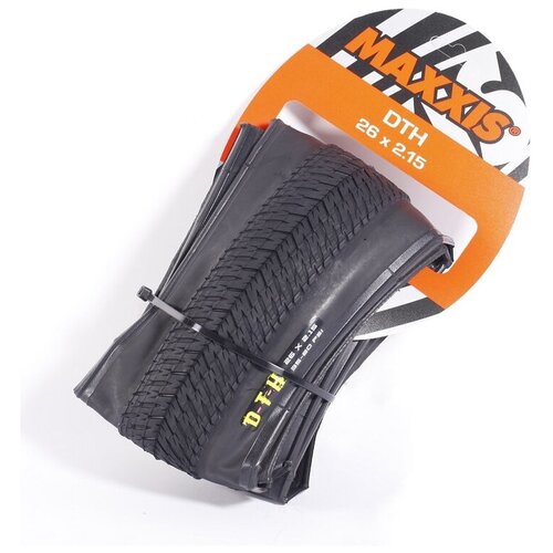 Покрышка Maxxis DTH 26x2.15 TPI 60 Folding, складная покрышка maxxis 26 dth 26x2 30 tpi 60 сталь etb73300000