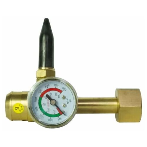 Редуктор FoxWeld BH600-He (гелиевый, 1 манометр, вентиль, пр-во FoxWeld/КНР)