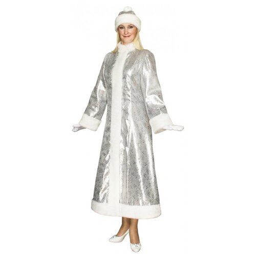 серебряный костюм снегурочки Костюм Снегурочки (8809) 44-46