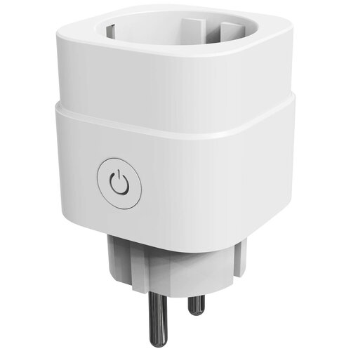 умная встраиваемая wi fi розетка hiper iot outlet w01 2500вт белая Умная розетка HIPER IoT PL01